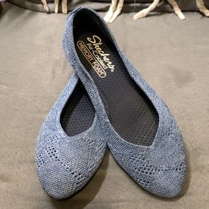 Skechers Cleo Memory Foam Washable Flats